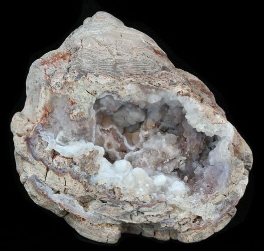 Crystal Filled Dugway Geode (Polished Half) #38865
